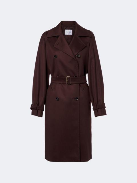 Max Mara Double-breasted cashmere trench coat