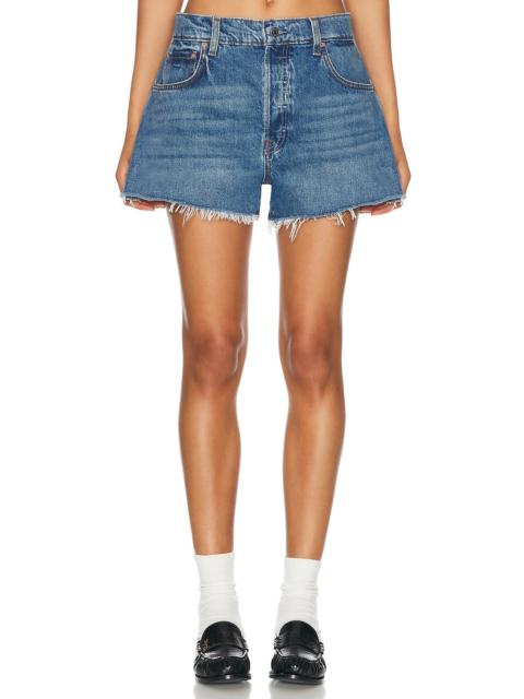 GRLFRND Charlie Low Rise Baggy Cut Off Short