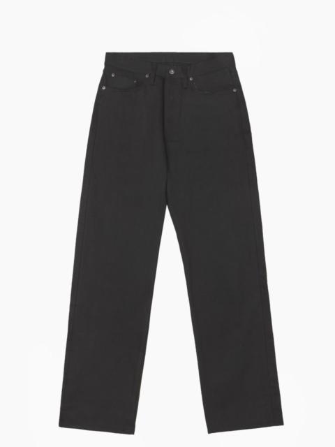 3sixteen 3SIXTEEN RS-220X RELAXED STRAIGHT SELVEDGE DOUBLE BLACK 14.5OZ