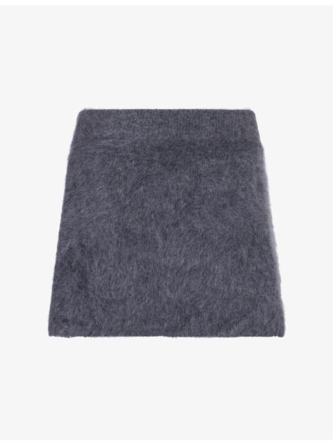 Rails Gayle Wool And Cashmere Mini Skirt