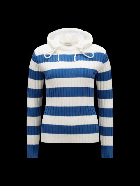Moncler Hooded Cotton Sweater