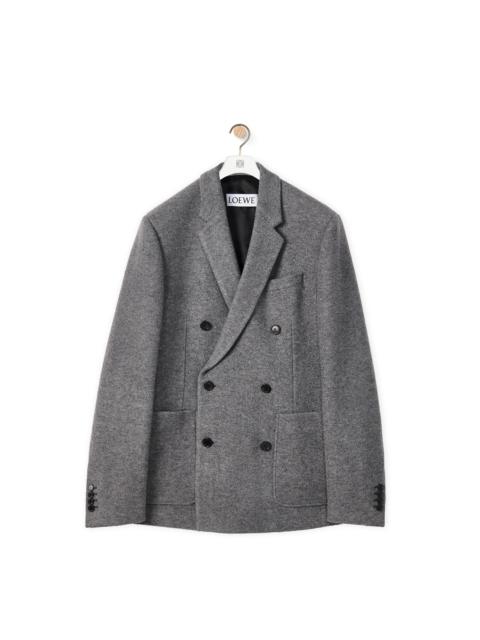 Loewe Double breasted jacket in wool