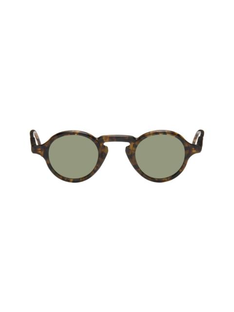 Thom Browne Brown Round Sunglasses