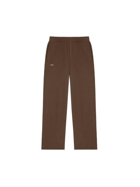 Mens DNA Straight Leg Track Pants - Cacoa Brown