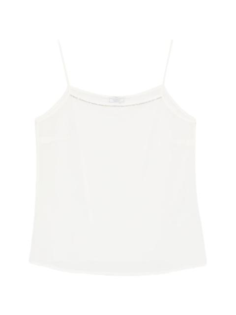PESERICO thin straps tank top