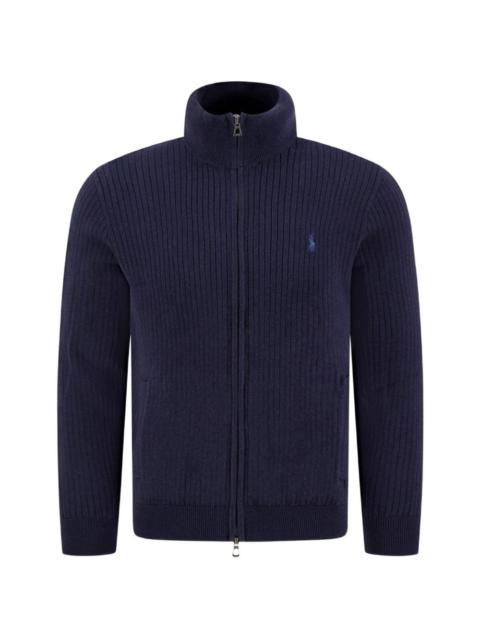 Polo Ralph Lauren ribbed zip-up sweatshirt