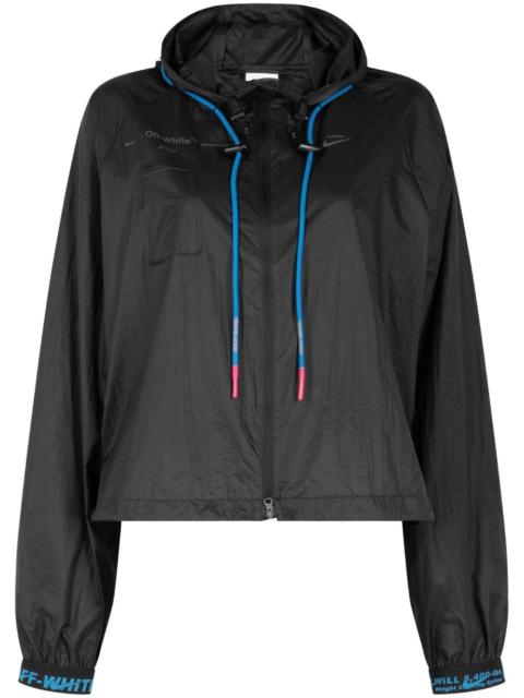 Nike Arrows-motif hooded jacket