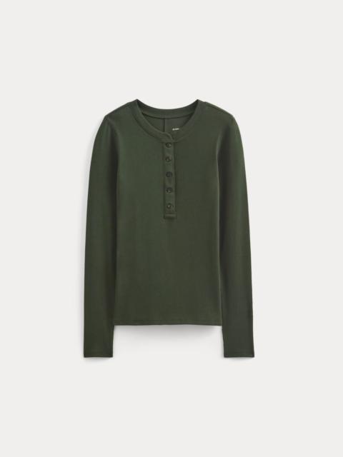 EVERLANE THE LUXE RIB HENLEY