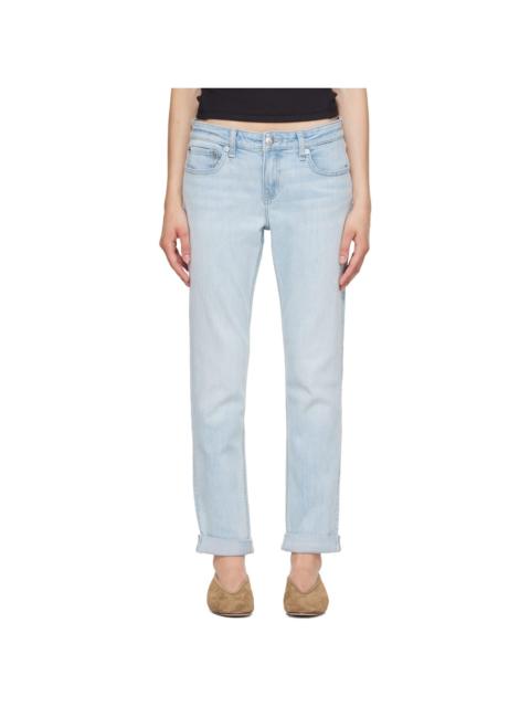 rag & bone Blue Dre Slim Boyfriend Jeans