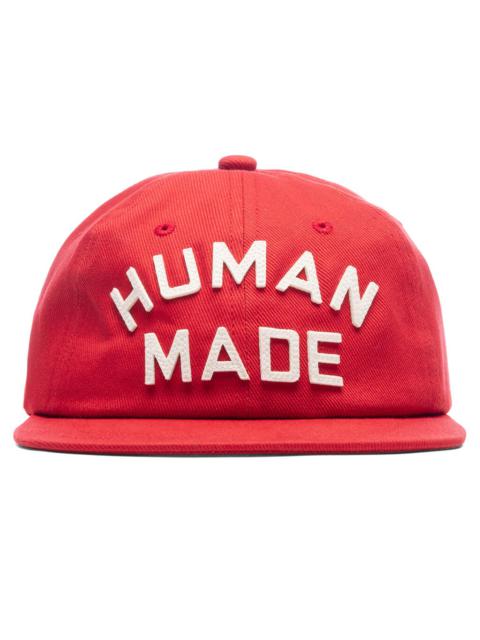 Human Made BASEBALL CAP - RED