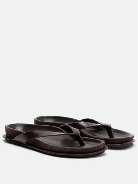 JACQUEMUS Tatanes leather thong sandals