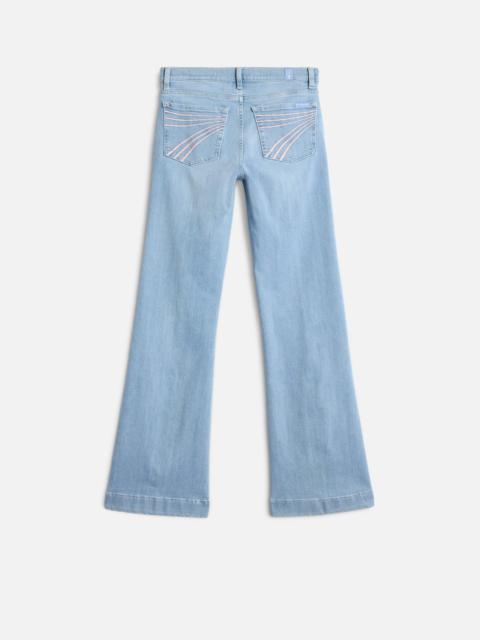 7 For All Mankind TAILORLESS DOJO in Slim Illusion Indigo Bloom