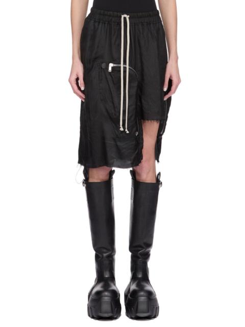 Rick Owens pocket asymmetrical skirt