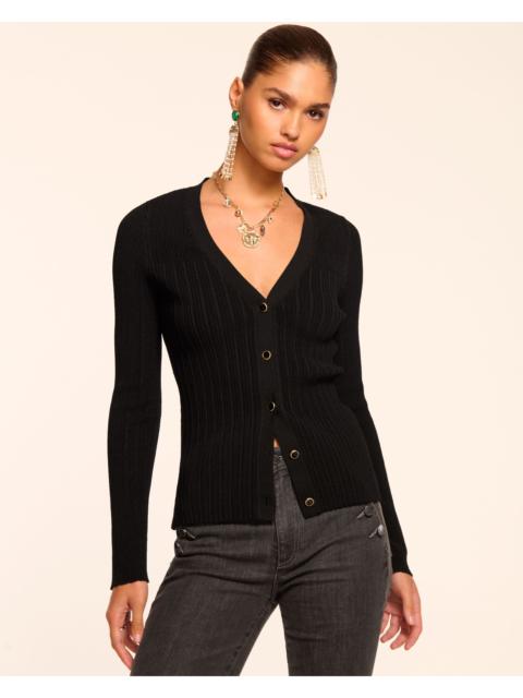 RAMY BROOK Lorenza Ribbed Knit Cardigan