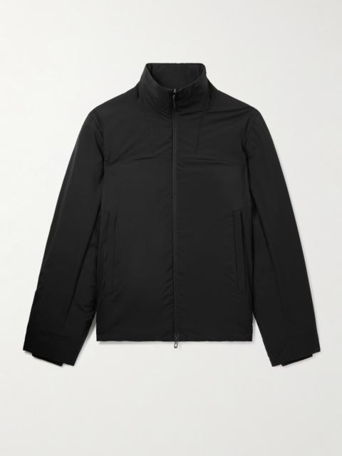 SEASE Padded Virgin Wool and Silk-Blend Flannel Jacket