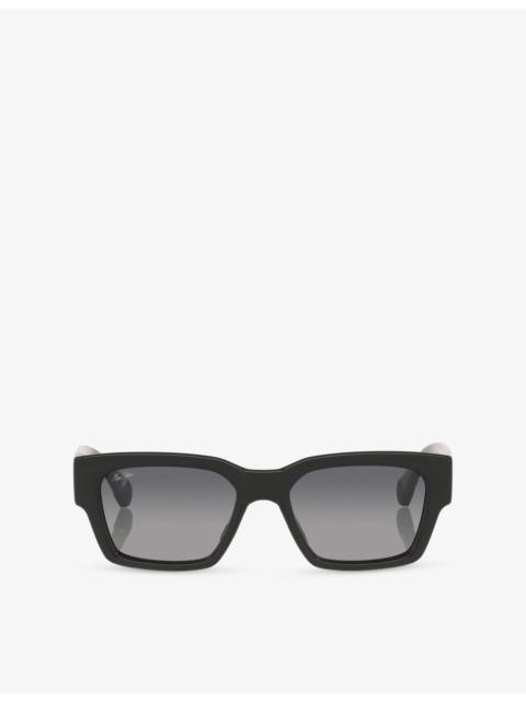 Maui Jim MJ0642S Rectangle Nylon Sunglasses