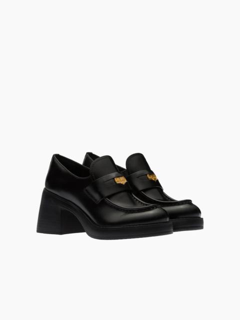 Miu Miu Leather penny loafers