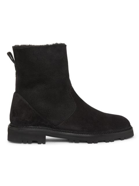 Manolo Blahnik Women's Tomosa Suede Boots - Black