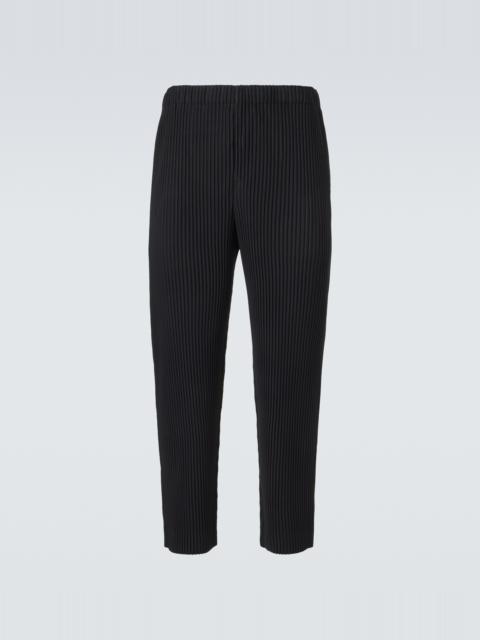 ISSEY MIYAKE Tuxedo Pleats straight pants