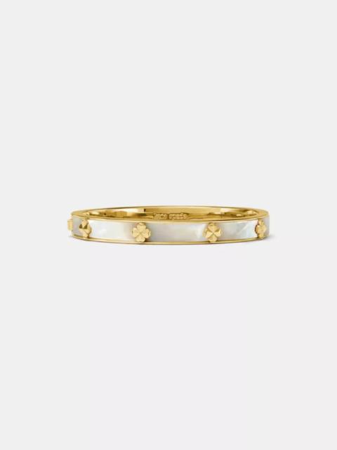 kate spade Spade Flower Hinged Bangle