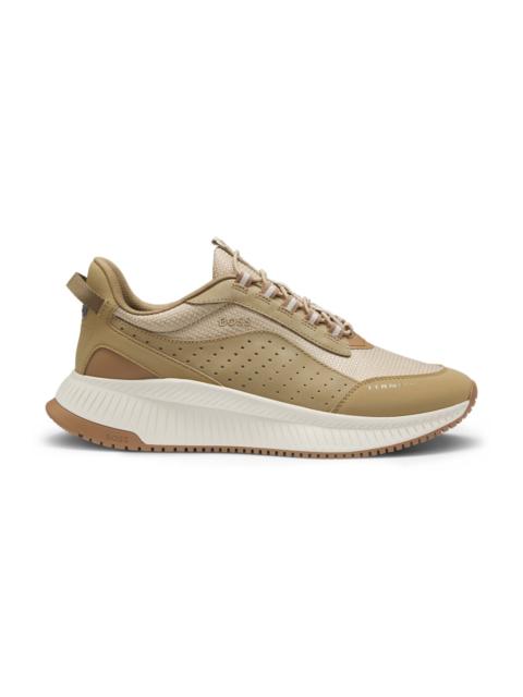 BOSS TTNM EVO TRAINERS WITH SUEDE TRIMS