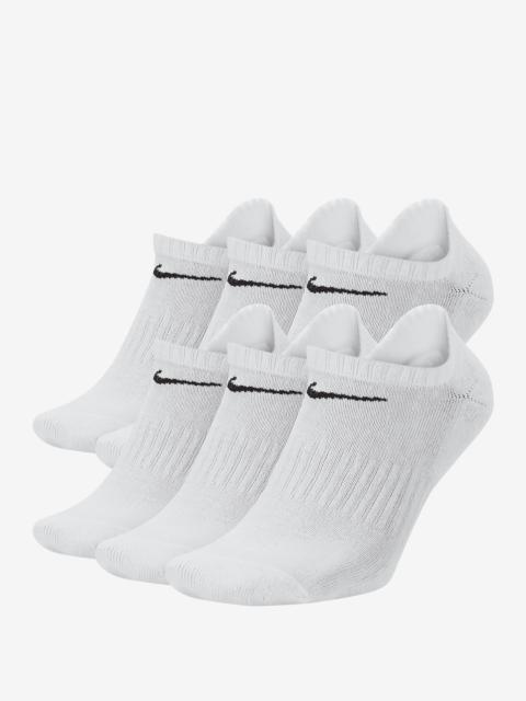 Nike Everyday Cushioned Training No-Show Socks (6 Pairs)