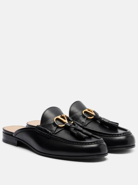 Valentino VLogo leather loafers