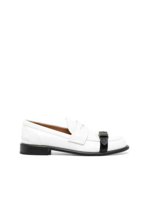 JW Anderson two-tone leather loafers