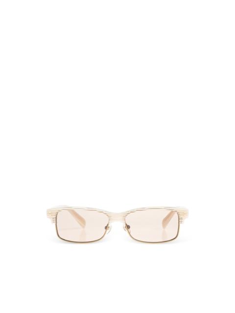 JACQUEMUS rectangle-frame sunglasses