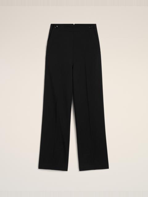 AMI Paris BLACK WOOL SAILOR TROUSERS