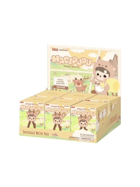 POP MART Pop Mart HACIPUPU Snuggle With You Series Phone Lanyard Blind Box Sealed Case (6 Blind Box)