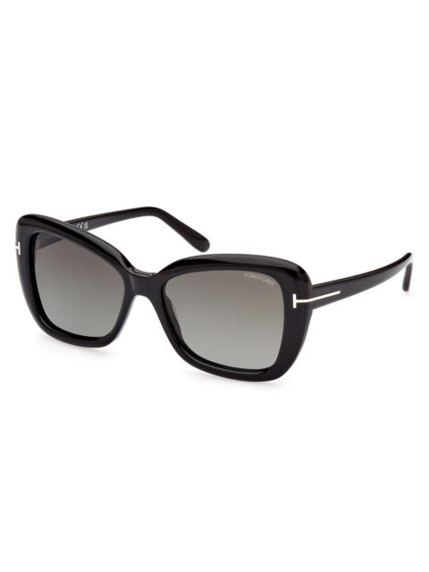 TOM FORD 55MM 나비 선글라스