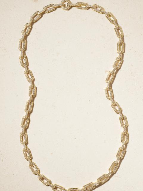 DAVID YURMAN Madison 11mm 18-karat Gold Necklace
