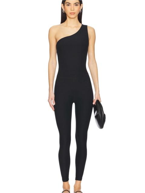 BEYOND YOGA Spacedye Upswing One Shoulder Jumpsuit