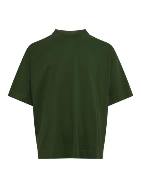Dries Van Noten Oversized Mock Neck Tee