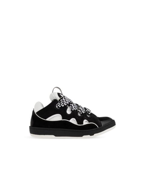 Lanvin LANVIN Curb Men's Black/White Sneakers New & Authentic (Men'