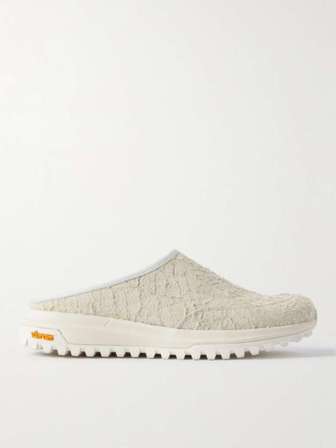 Maggiore Cracked-Suede Slip-On Sneakers
