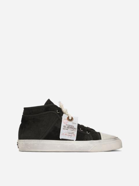 Dolce & Gabbana Fabric vintage mid-top sneakers