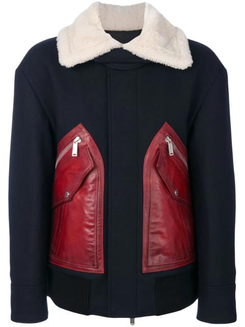 DSQUARED2 contrast coat
