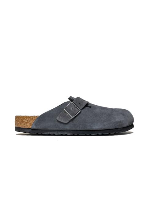 BIRKENSTOCK Boston Charcoal Suede