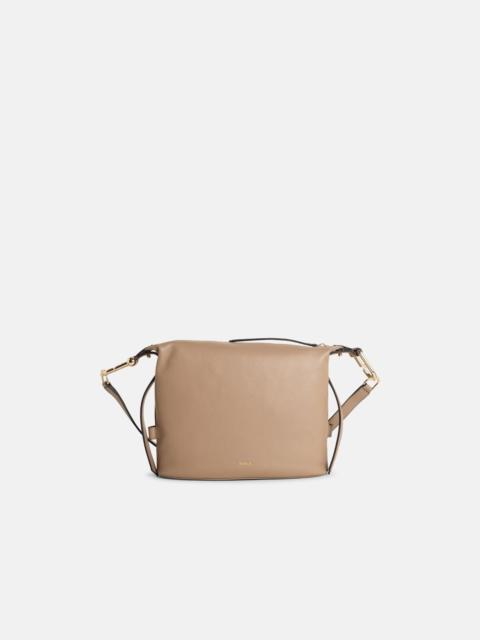 'NUVOLA M' 'GREIGE' LEATHER BAG