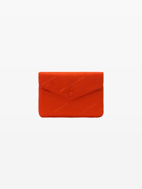 Alexander Wang ENVELOPE SMALL POUCH IN JACQUARD SATIN