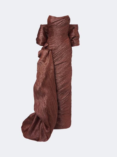 MARMAR HALIM Pleated gown