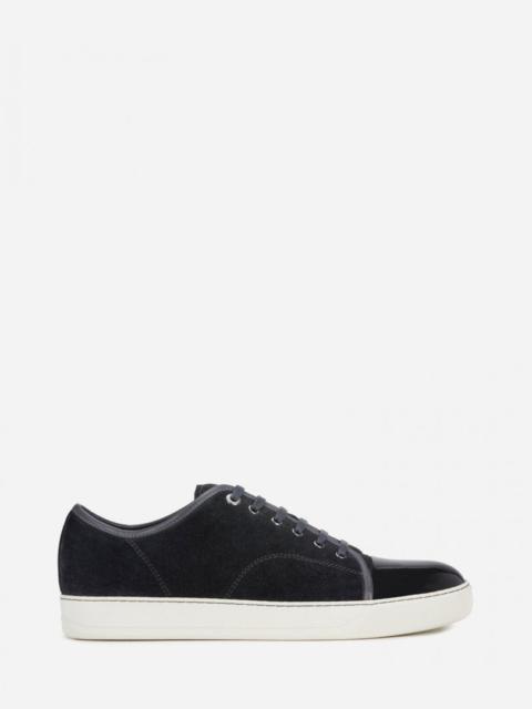 DBB1 SUEDE AND PATENT LEATHER SNEAKERS