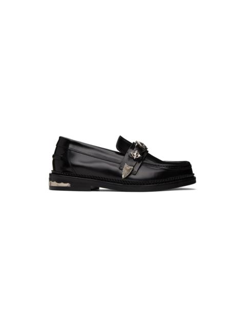 TOGA PULLA Black Metal Loafers