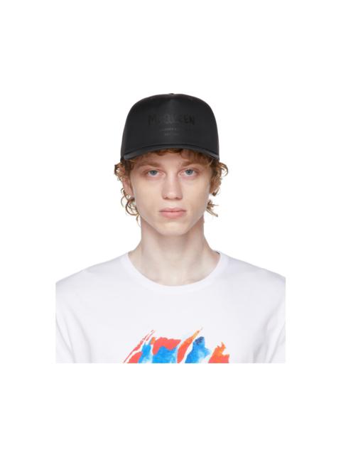 Alexander McQueen graffiti-print 야구 모자