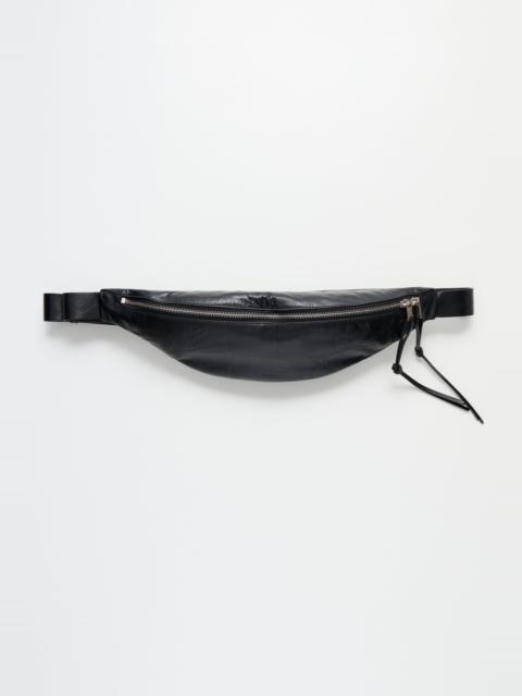 Jil Sander JIL SANDER BANANA BELT BAG BLACK