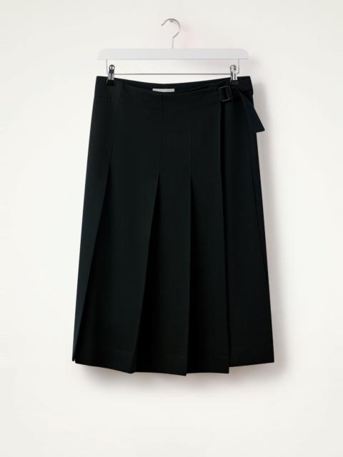 Lemaire PLEATED WRAP SKIRT
WOOL GABARDINE