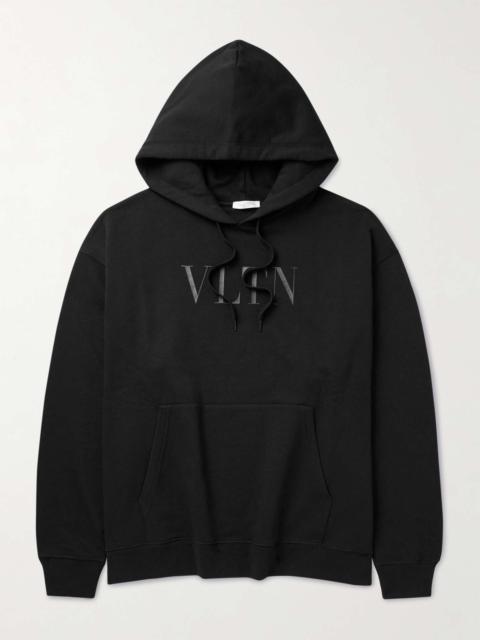 Logo-Print Cotton-Jersey Hoodie