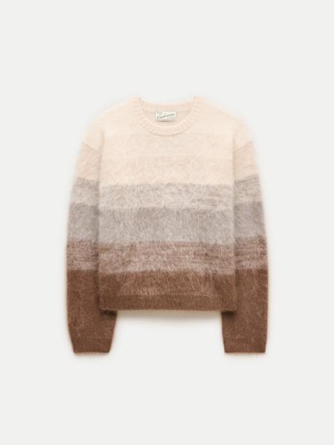 J.CREW Perfect cashmere crewneck in ombré